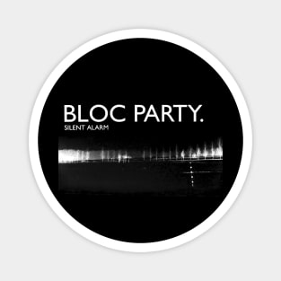 Bloc Party - Silent Alarm - Black Deconstructed Magnet